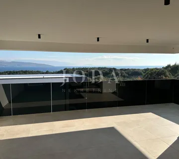 Apartman s bazenom i krovnom terasom, novogradnja, otok Krk - cover