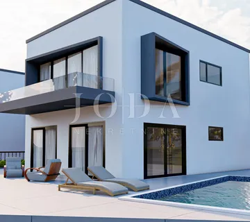 Krk - villa s bazenom i pogledom na more - cover