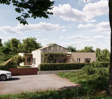 Prekrasna prizemnica sa bazenom,Žminj okolica - cover