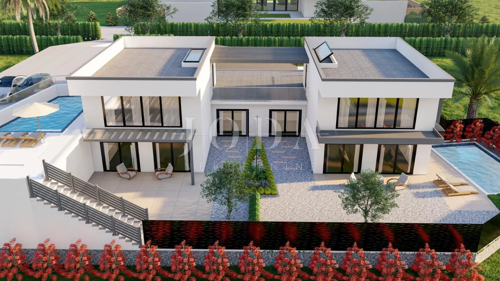 Krk - villa s bazenom i pogledom na more - cover