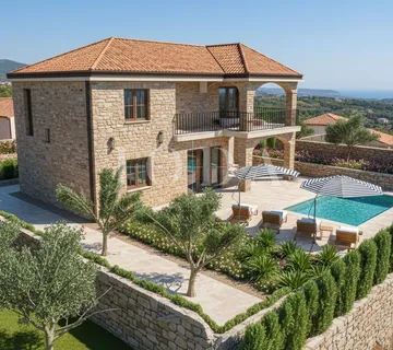 Malinska - nova niskoenergetska rustikalna kuća - cover