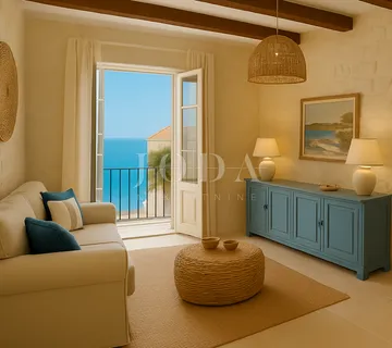 Starina na fantastičnoj lokaciji - prvi red do mora, Klimno - cover