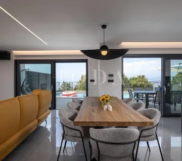 Kostrena -  dvojna kuća s bazenom i pogledom na more - cover