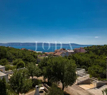 Klenovica, etaža kuće u roh-bau na drugom katu - Klenovica, Novi Vinodolski