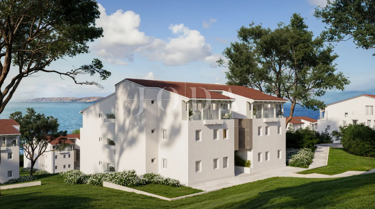 Novi Vinodolski dvosoban apartman, drugi red do mora - cover