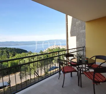 Apartman s otvorenim pogledom na more u Vrbniku - cover