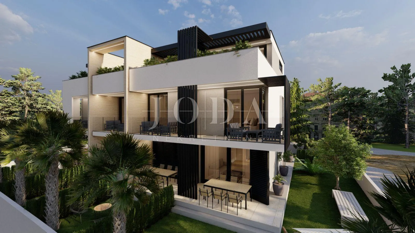 Moderan apartman s vrtom i terasom, novogradnja, otok Krk - cover