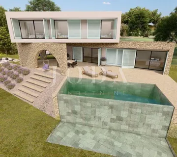 Građevinsko zemljište s pogledom na more i idejnim projektom,TRGET - cover