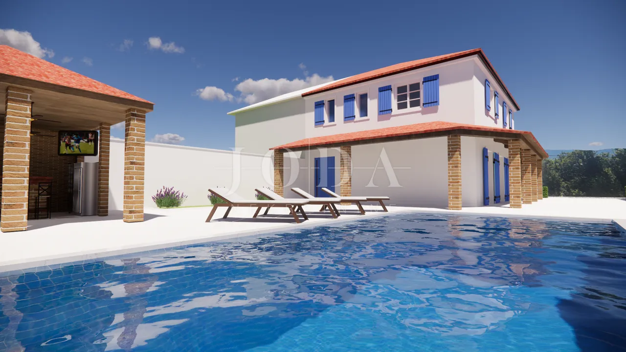 Nova kuća u rustikalnom stilu - otok Krk - cover