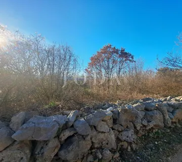 Malinska - okolica - građevinsko zemljište, pogled more! - cover