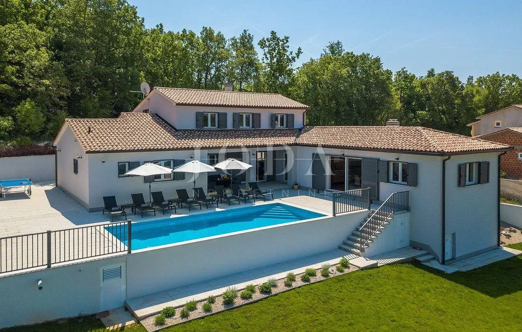 Labin, okolica, prekrasna Villa sa bazenom - cover