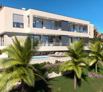 Mošćenička Draga - Premium stan s vlastitim bazenom i panoramskim pogledom - cover