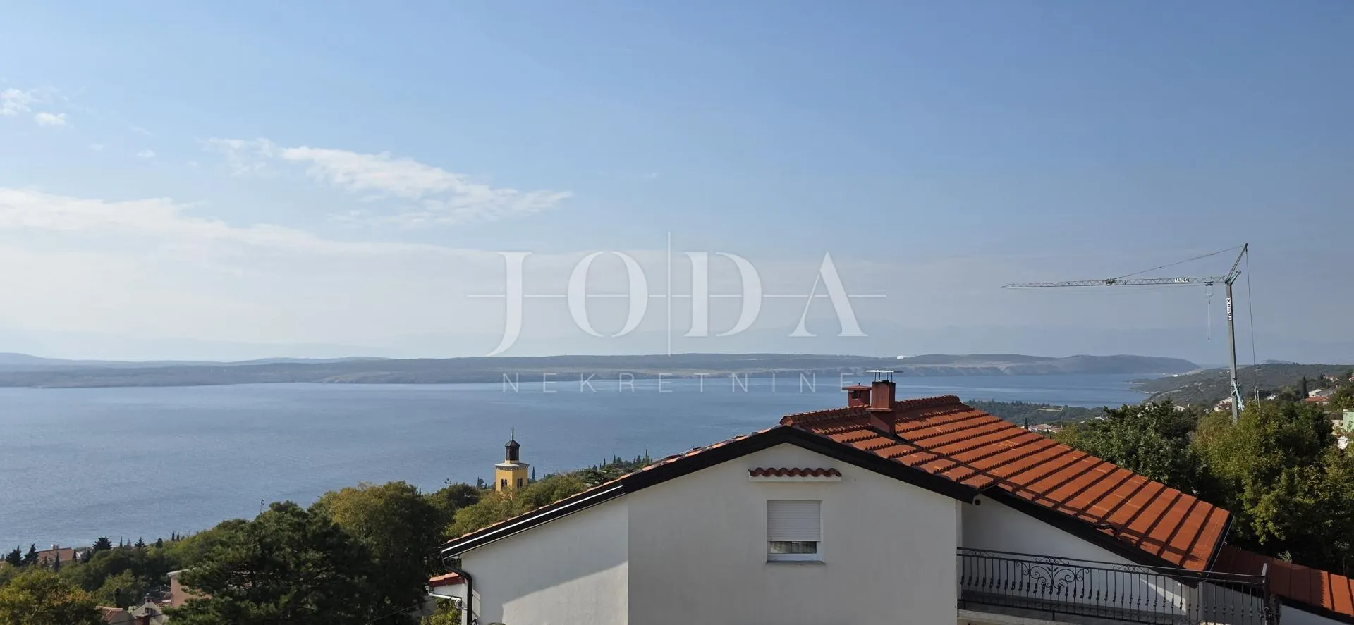 Dramalj, lijepi stan sa balkonom i pogledom na more - cover