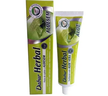 Pasta za zube Aloe vera Dabur (bez fluora) 100ml - cover
