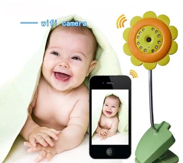 Dječja baby P2P WIFI kamera + snimanje na memorijsku karticu + noćno - cover