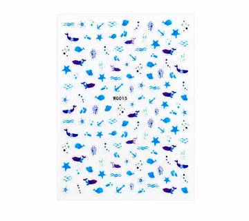 Nail Stickers – Sea Motif - Zagreb