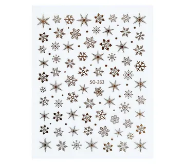 Nail Sticker - Magic Winter 6 - Zagreb