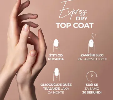 Express Dry – Top Coat 10ml - Zagreb