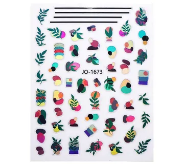 Nail Sticker – Summer Breeze 4 - Zagreb