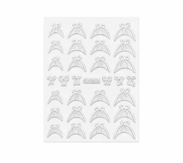 Nail Stickers – French Bow - Zagreb