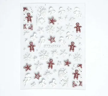 5D Nail Sticker - Sweet Gingerbread - Zagreb