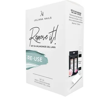 Set za uklanjanje gel laka (trajnog laka) – Re-Use - Zagreb