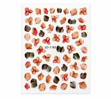Nail Stickers – Delicate Pink Flower Petals - Zagreb