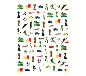 Nail Sticker – Football Fever 3 - Zagreb