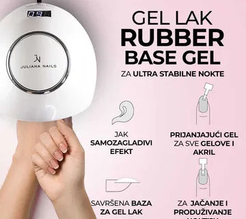 Rubber Base Gel - Clear - Zagreb