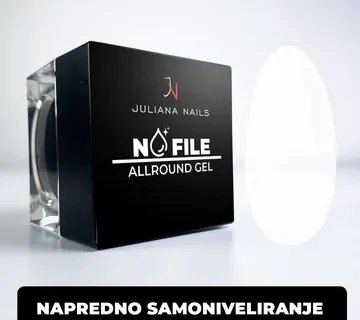 No File Allround Gel - Milky White - Zagreb