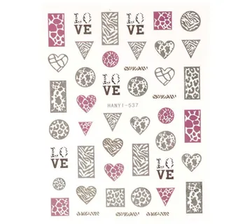 Nail Sticker – Heart Whisper 8 - Zagreb