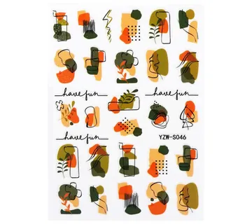 Nail Sticker – Just Art 5 - Zagreb
