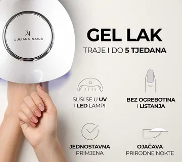 Gel lak Cat Eye Color Palette 6ml - Zagreb