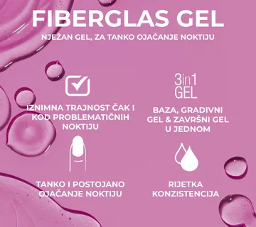 Fiberglas gel prozirni - Zagreb