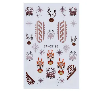 Nail Sticker - X-Mas Mood 2 - Zagreb