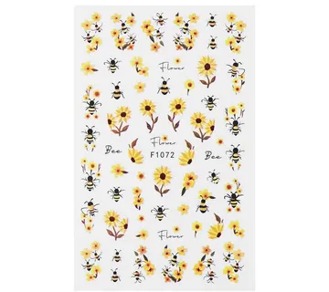 Nail Sticker - Sunflower 1 - Zagreb