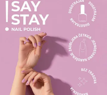 Say Stay! Lak za nokte 10ml - Chrome Glamour Queen - Zagreb