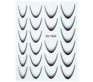 Nail Sticker - Fashionista 1 - Zagreb