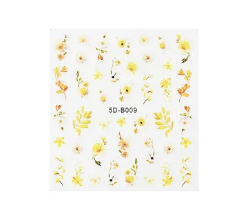 5D Nail Sticker - Aesthetic Spring 5 - Zagreb