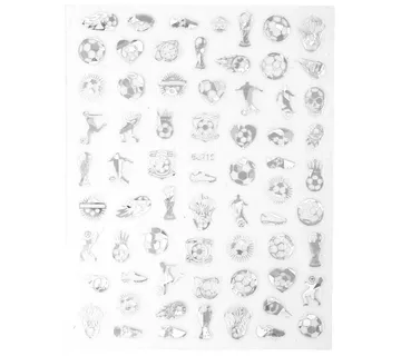 Nail Sticker – Football Fever 7 - Zagreb
