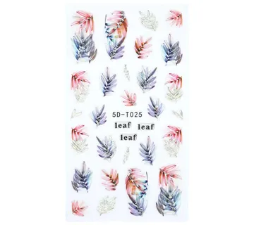 5D Nail Sticker - Flower Bowl 5 - Zagreb