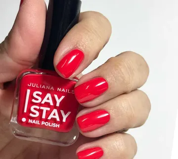 Say Stay! Lak za nokte 10ml – Poppy Red - Zagreb