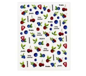 Nail Stickers – Fruit Themed - Zagreb