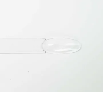 Show tips s metalnim prstenom - badem - prozirne (50 kom.) - Zagreb
