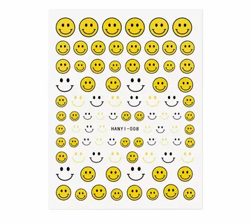 Nail Stickers – Happy Smiley Mix - Zagreb