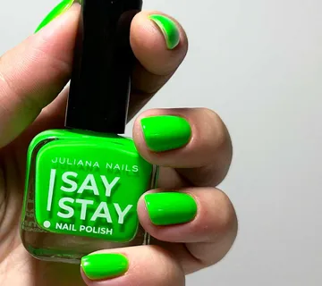 Say Stay! Lak za nokte 10ml Neon Hashtag Green - Zagreb