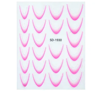 Nail Sticker - Fashionista 3 - Zagreb