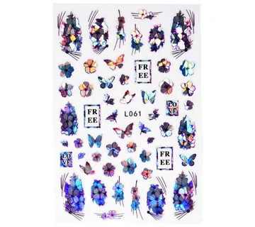 Nail Sticker – Happy Prints 2 - Zagreb