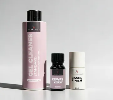 Vegan Nails Set - Gel Lak 4 YOU HEMA-free (Primer, Base & Top) - Zagreb