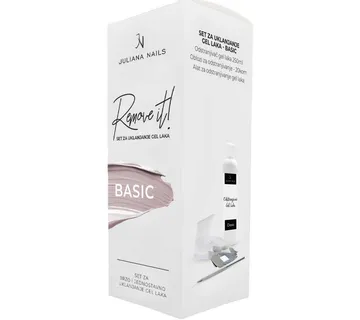 Set za uklanjanje gel laka (trajnog laka) – Basic - Zagreb
